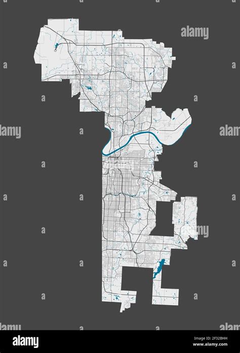 Kansas city missouri map hi-res stock photography and images - Alamy