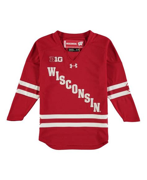 Wisconsin Badgers Hockey Jerseys, Wisconsin Badgers Hockey Uniforms