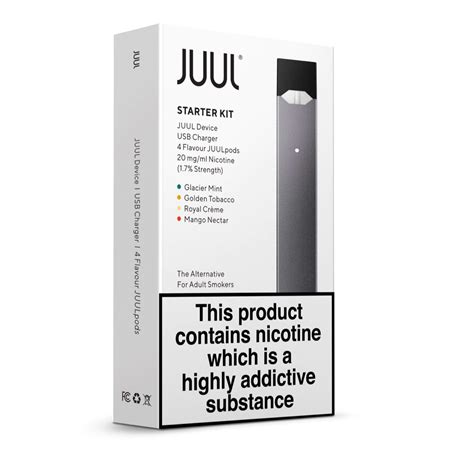 Juul Starter Pod Vaping E Cigarette Kit | First UK Pod Kits | Bristol Shop