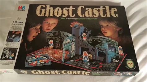 Vintage Classic Ghost Castle Board Game - The Haunted House of Horrors - YouTube