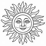 Sunshine Coloring Sheets Free & Printable sketch template