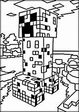 Free Printable Coloring Pages Minecraft sketch template