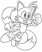Fox Tails coloring page sketch template