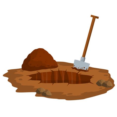 2,800+ Digging A Hole Stock Illustrations, Royalty-Free Vector Graphics ...