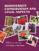 Biodiversity Conservation and Legal Aspects : KandyaA.K. KandyaA.K.: Amazon.in: Books