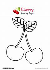 Cherry Coloring Page Printable At Armando Jackson Blog sketch template