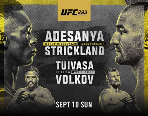 Watch UFC 293: Adesanya vs Strickland Live Stream on Kayo PPV