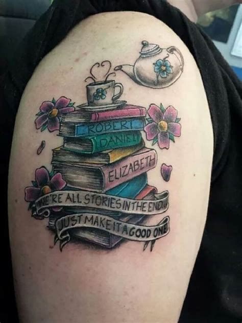 Best 35+ Literary Book Tattoos Ideas For Men