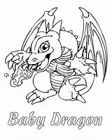 Kids Coloring Dragon Pages sketch template