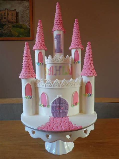 Princess Castle Cake - CakeCentral.com