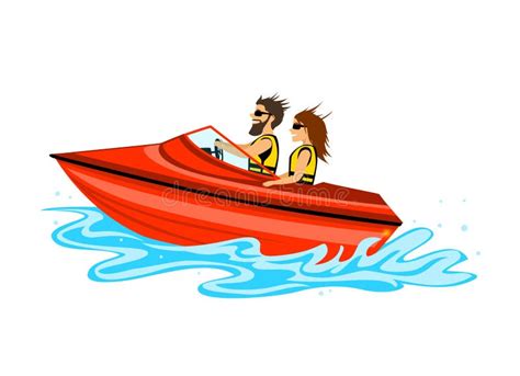 Cartoon Motor Boat Clipart - pic-mayonegg