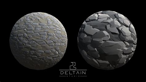 LowPoly Rock Texture in Materials - UE Marketplace