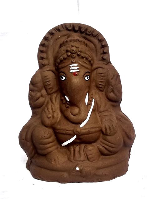 Hand Made Clay finish Clay Ganesh Idols, Ganesh Festival at Rs 349/unit ...