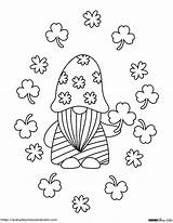 Free Printable Shamrock Coloring Pages For Kids sketch template