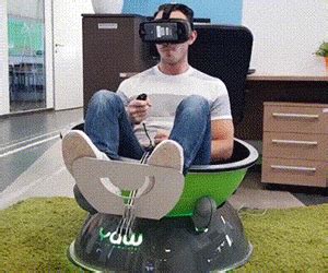 Virtual Reality Motion Simulator Chair