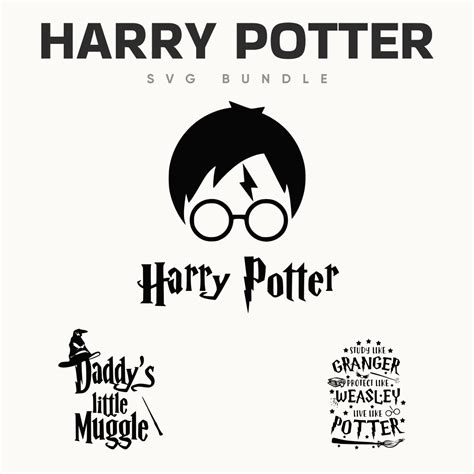 Harry Potter Characters SVG Bundle Cut Files HP Cricut Silhouette PNG | lupon.gov.ph