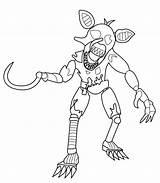 Free FNAF Foxy Coloring Page  Printable Pages For Kids sketch template