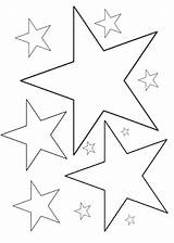 Star Coloring Page Printable sketch template