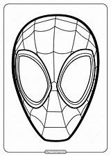 Free Printable Spiderman Mask Pdf Coloring Page Pj Masks Pages  sketch template