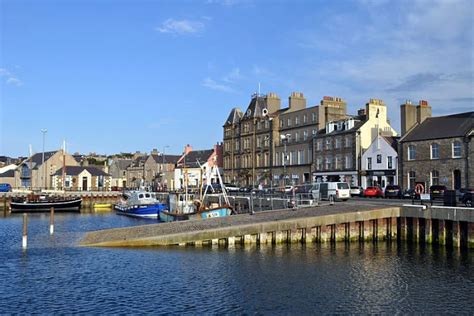 Picture Information: Kirkwall Harbor in Orkney Islands