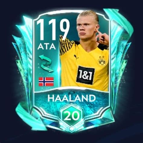 ERLING HAALAND 119 "NOW AND LATER" - FIFA MOBILE 21 | Fifa card, Fifa ...