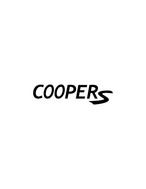 Decals Mini Cooper S Cars Brand - Passion Stickers