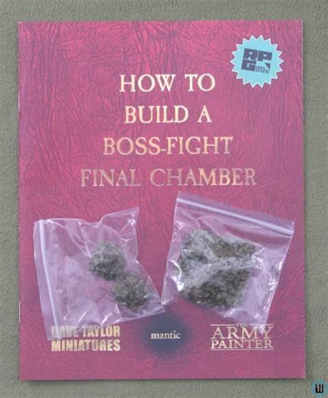 HOW TO BUILD a Boss Fight Final Chamber FREE RPG DAY 2021 + 3 miniatures $20.00 - PicClick