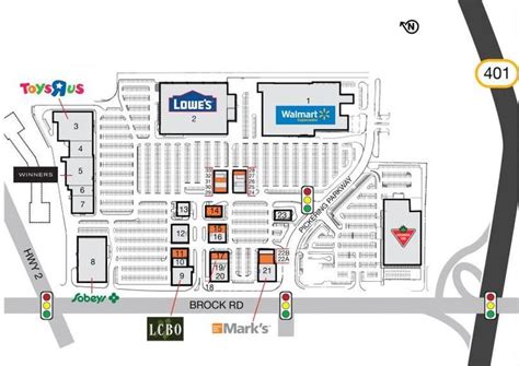 Pickering SmartCentre shopping plan | Ontario city, Pickering, Canada shopping