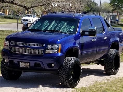 Wheel Offset 2010 Chevrolet Avalanche Super Aggressive 3"-5" Suspension ...