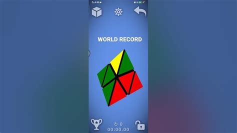 2 by 2 pyramix world record | RUBIK'S CUBE | CUBIC SHORTS | #shorts ...