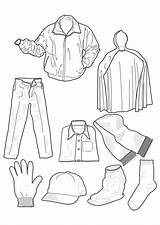Coloriage Vêtements  Gratuit à Imprimer Img 17095 sketch template
