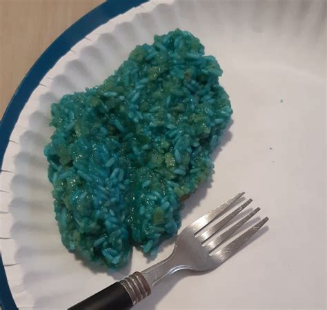 Blue heat taki infused rice : r/shittyfoodporn