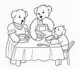 Goldilocks And The Three Bears Free Printables  Printable Templates sketch template