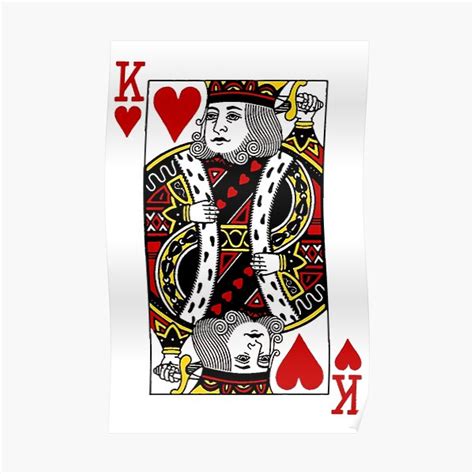 "KING OF HEARTS" Poster for Sale by Coldwash | Redbubble