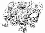 Skylanders Imaginators Sensei Water Coloring Pages & book For Kids sketch template