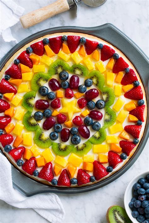 Fruit Pizza (with Cream Cheese Frosting) - Cooking Classy