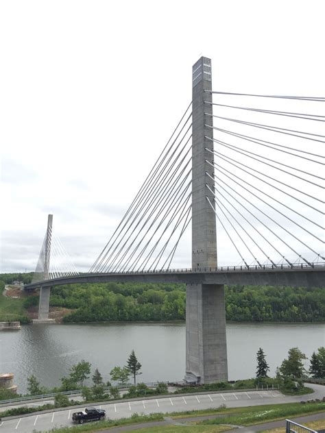 Penobscot Narrows Bridge and Observatory. Maine | Narrows bridge, Penobscot, Maine