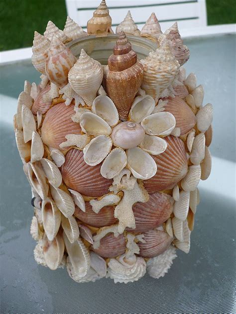 Home Décor Sea shells table decor Home office decor Sea shell decor ...