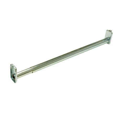 BHP ZCR1830 18" to 30" Adjustable Metal Closet Rods, Bright Zinc-Plated | finesthardware.com