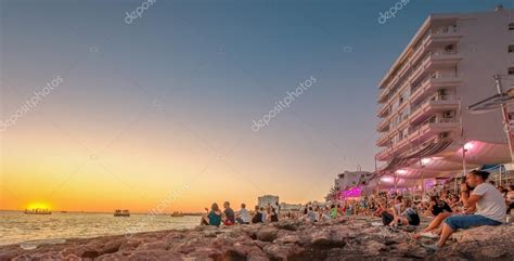 Ibiza island sunset view – Stock Editorial Photo © boule1301 #52480047