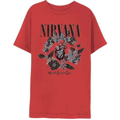 Nirvana - Heart-Shaped Box Tee – Merch Jungle