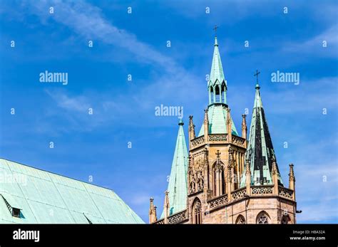 The Catholic Erfurt Cathedral Stock Photo - Alamy