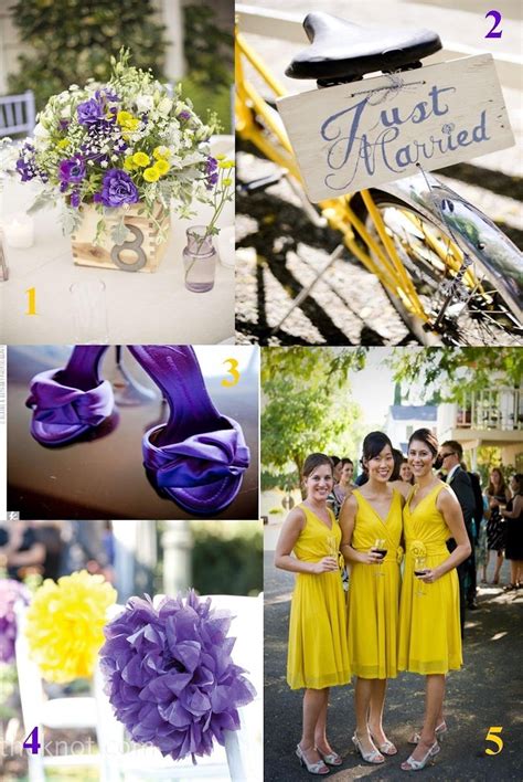 10 Fantastic Purple And Yellow Wedding Ideas 2024