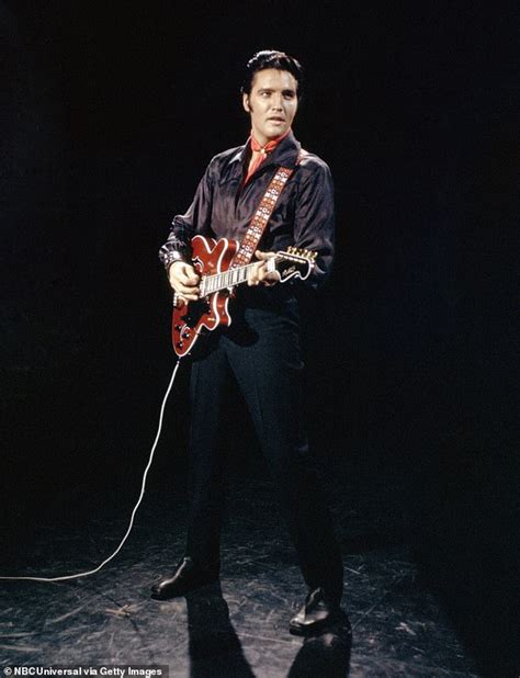 Elvis Presley's electric guitar he used during his iconic comeback sells for £450,000 at auction ...