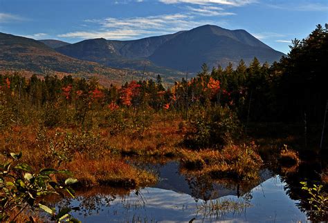 Fall Reflections - Mount Katahdin Photograph by George Bostian | Fine Art America