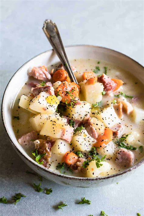 Leftover Ham Bone Soup - House of Yumm