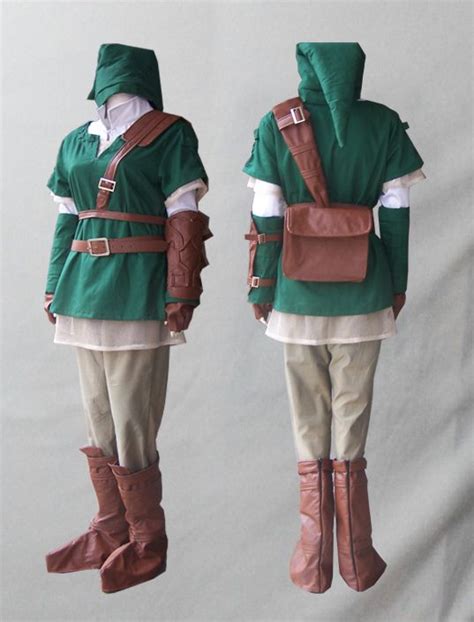 Legend Of Zelda Twilight Princess Link Cosplay Costume From ...