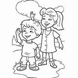 Brother Coloring Sister Pages Big Printable Sisters Colouring Clipart  sketch template