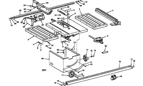 Craftsman Model 113 Table Saw Parts | Brokeasshome.com