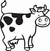 cow coloring Page Cute cartoon Drawing Illustration Free Download  sketch template